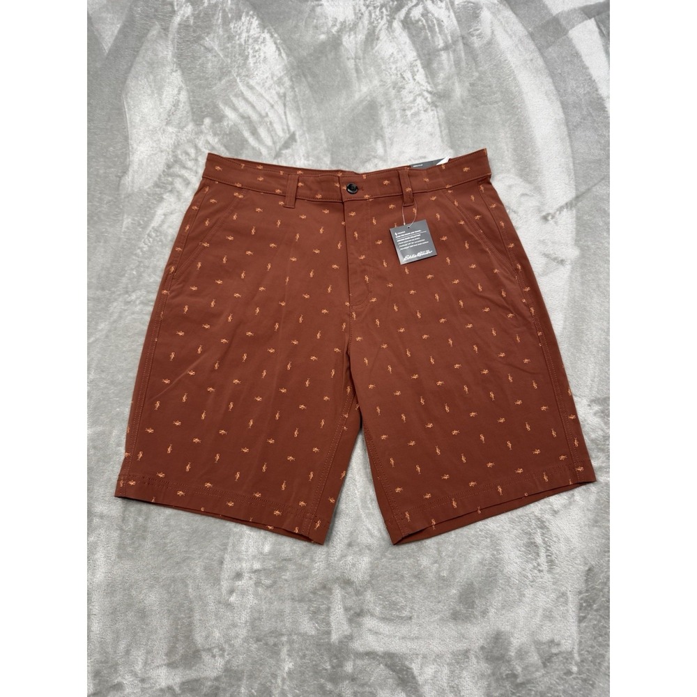 Eddie Bauer Shorts Mens 35 Horizon Guide Chino Outdoors Hiking Fishing Travex